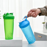 Portable Protein Powder Shaker Bottle 600ml