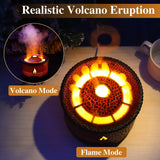 Air Humidifier Aroma Diffuser Volcano Fire Flame