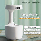 Water Droplet Air Humidifier + Anti-Gravity Ultrasonic
