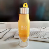 H2o's Fruit infusion bottle & Lemon Infuser/Water Bottle